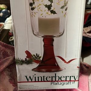 Pfaltzgraff Winterberry Candle Sconce